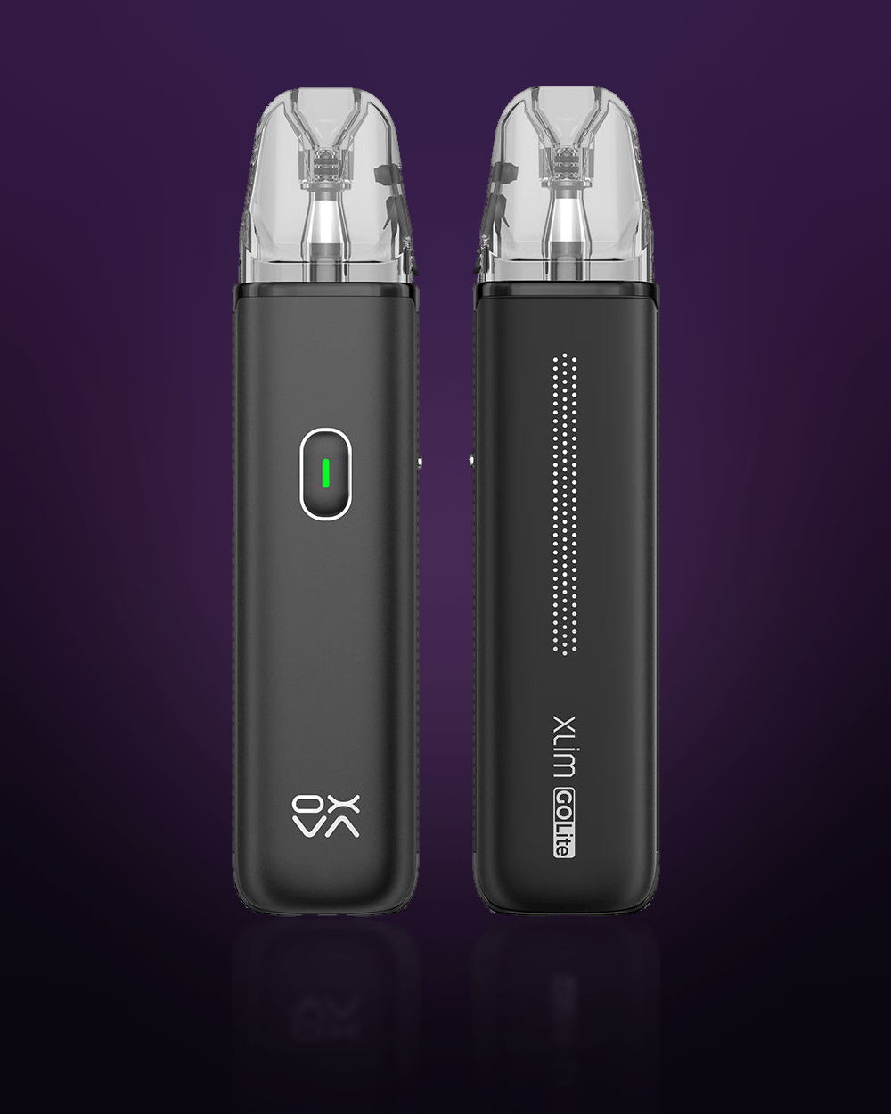 OXVA XLIM GO Lite in black, front and back